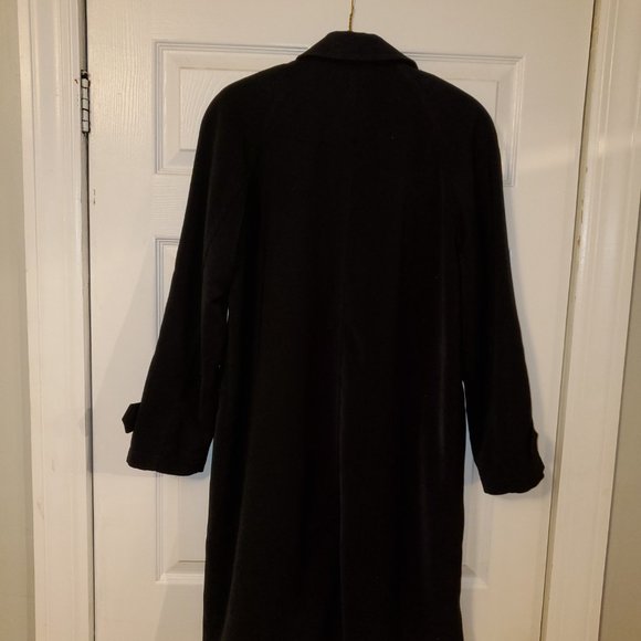 New York Harbor Black Overcoat/Raincoat - size 6 - Picture 2 of 5